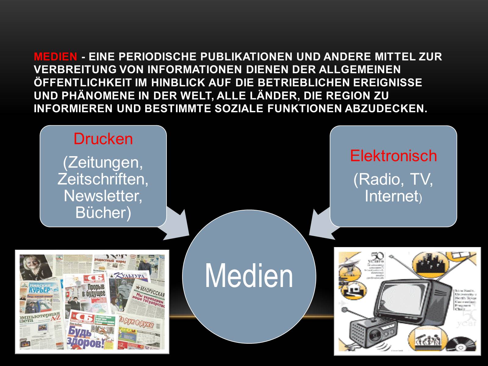 Презентація на тему «Konferenz zum Thema Medien» - Слайд #3 Презентація на тему «Konferenz zum Thema Medien» - Слайд #3