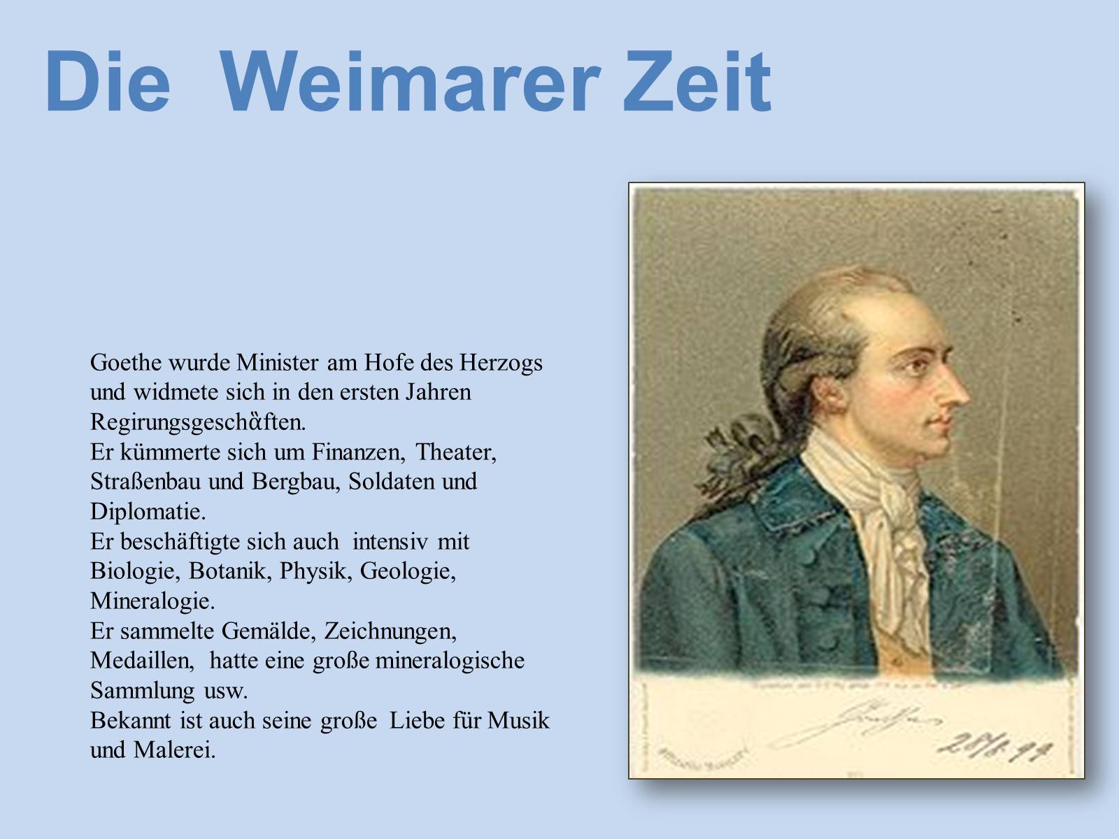 Презентація на тему «Johann Wolfgang von Goethe» (варіант 4) - Слайд #10 Презентація на тему «Johann Wolfgang von Goethe» (варіант 4) - Слайд #10