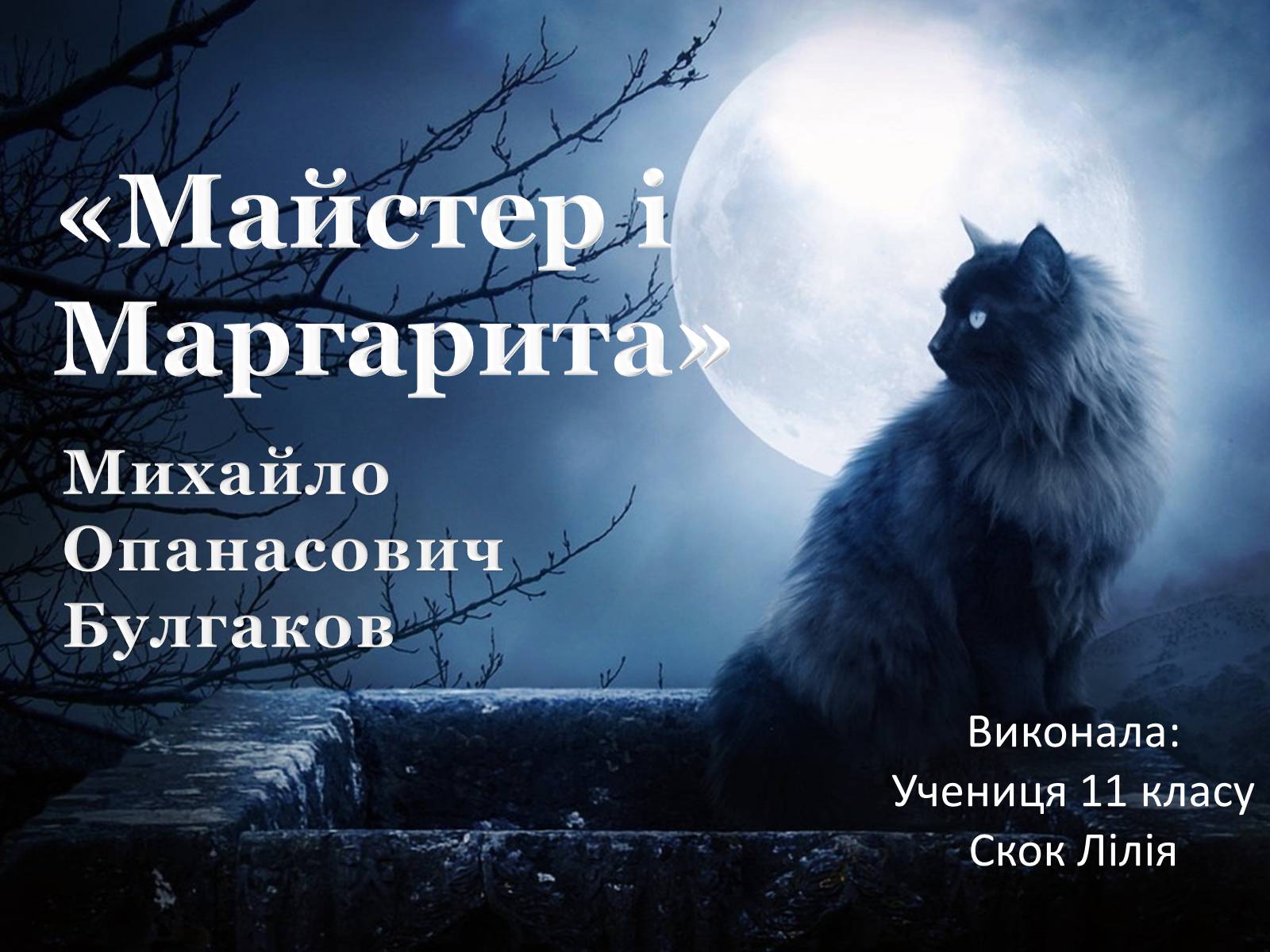 Презентація на тему «Майстер і Маргарита» (варіант 1) - Слайд #1 Презентація на тему «Майстер і Маргарита» (варіант 1) - Слайд #1