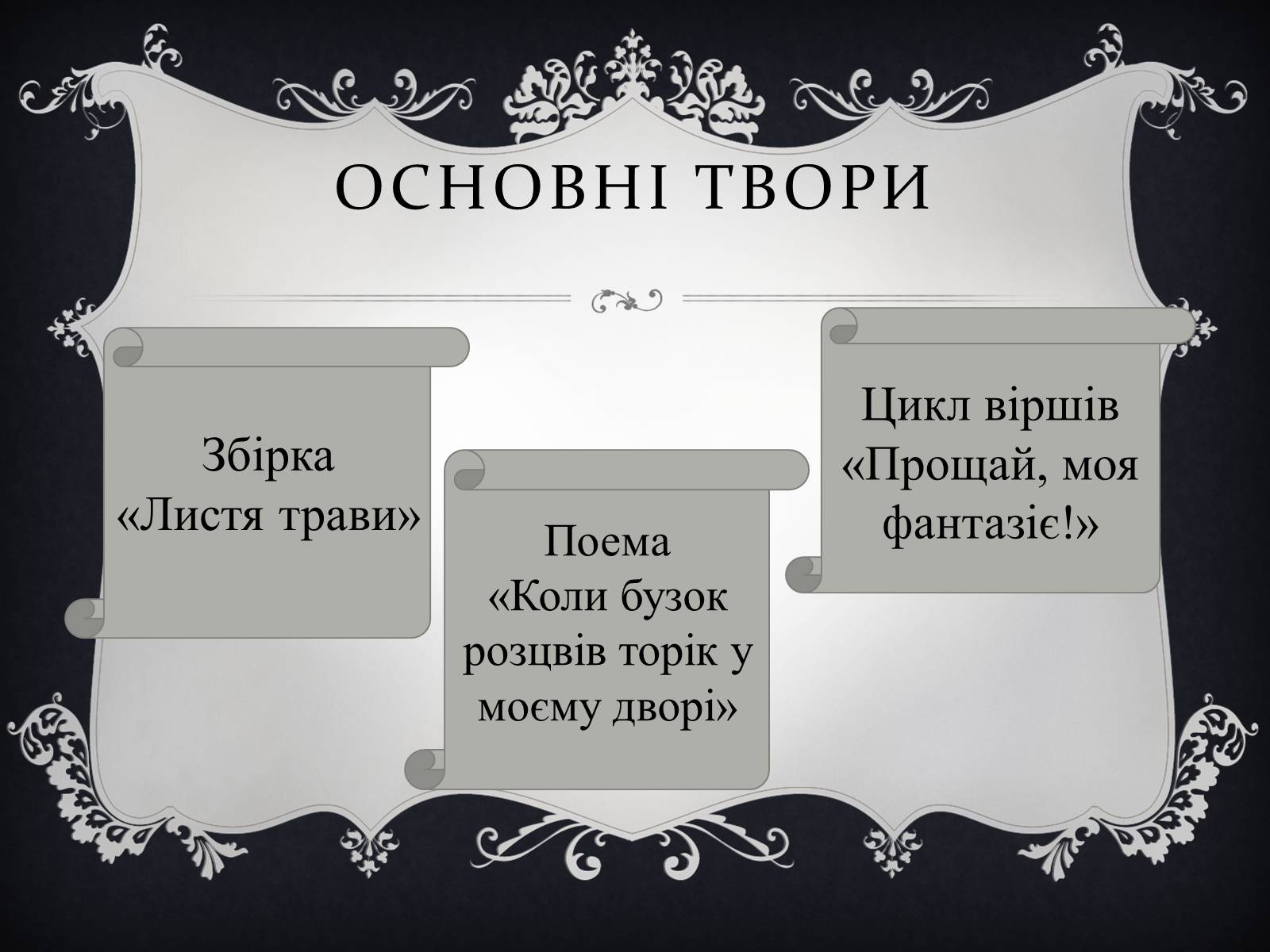 Презентація на тему «Волт Вітмен» (варіант 4) - Слайд #13 Презентація на тему «Волт Вітмен» (варіант 4) - Слайд #13