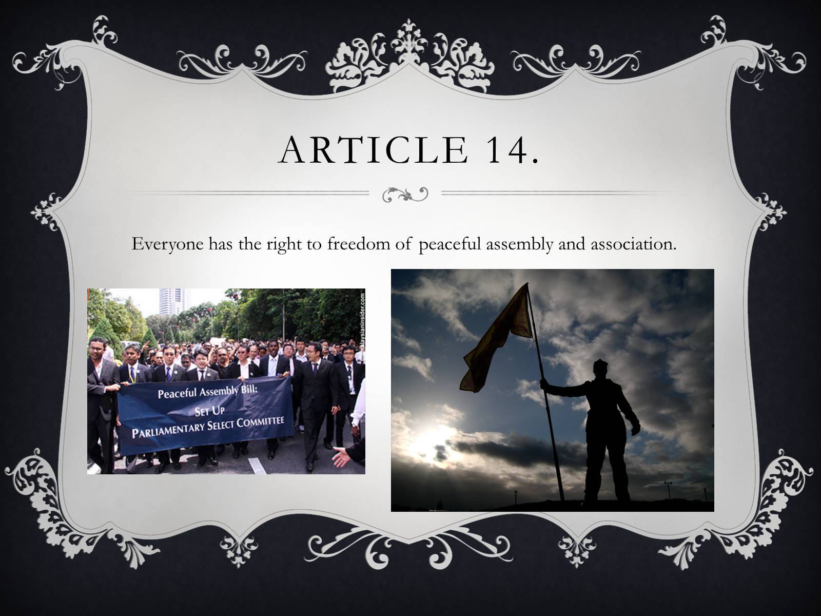 Презентація на тему «Everyone has the right to…» - Слайд #17 Презентація на тему «Everyone has the right to…» - Слайд #17