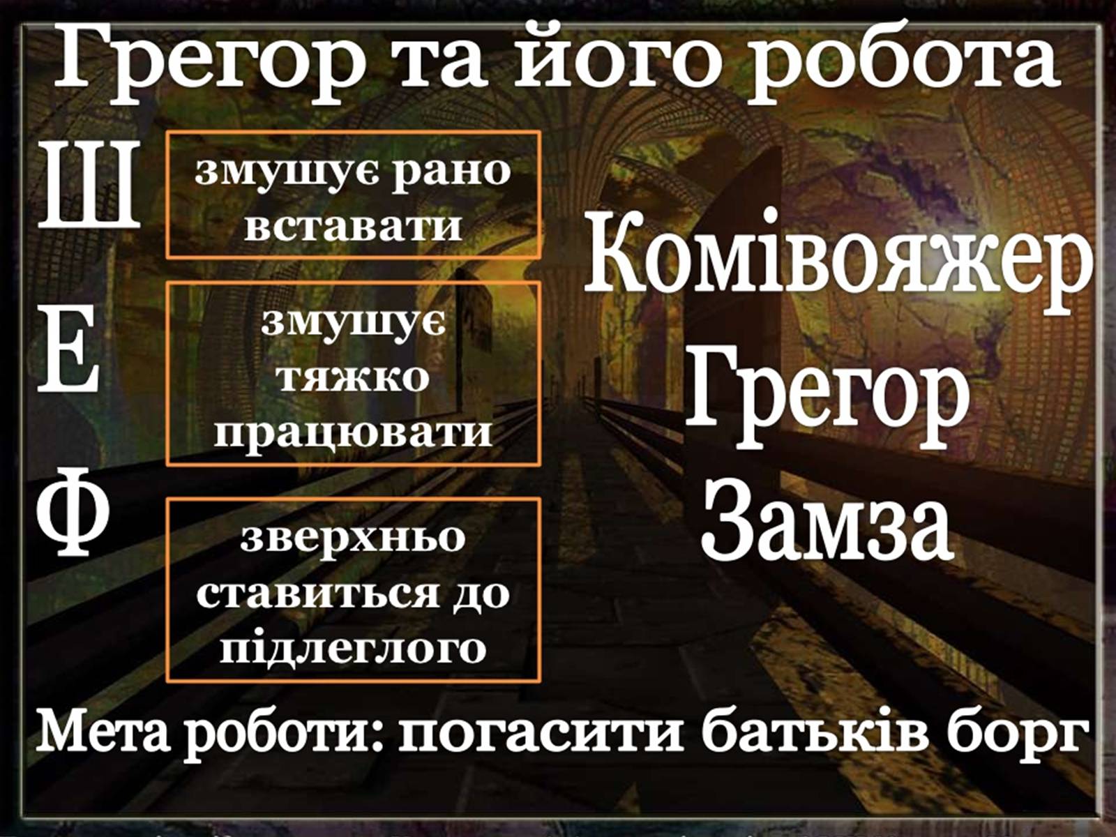 Презентація на тему «Франц Кафка» (варіант 1) - Слайд #12 Презентація на тему «Франц Кафка» (варіант 1) - Слайд #12
