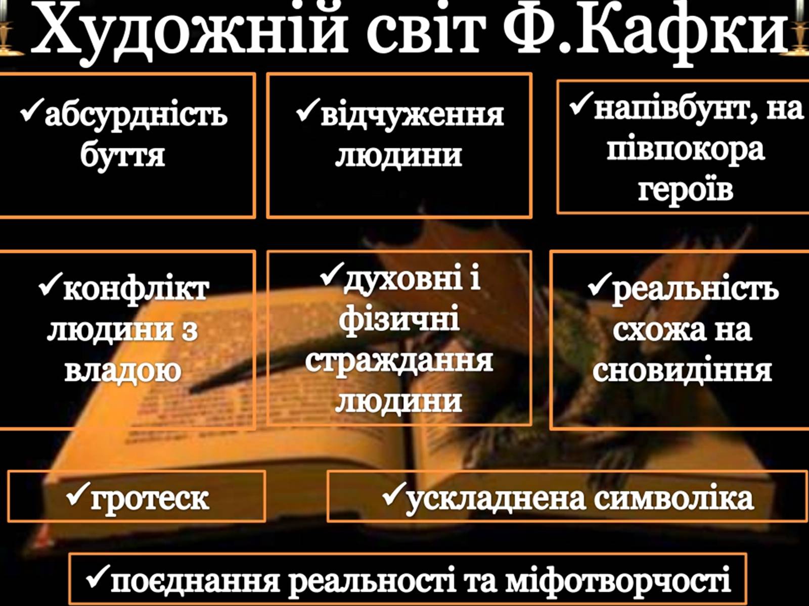 Презентація на тему «Франц Кафка» (варіант 1) - Слайд #18 Презентація на тему «Франц Кафка» (варіант 1) - Слайд #18