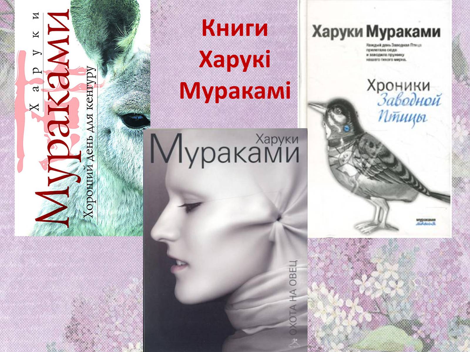 Презентація на тему «Харукі Муракамі» (варіант 1) - Слайд #18 Презентація на тему «Харукі Муракамі» (варіант 1) - Слайд #18