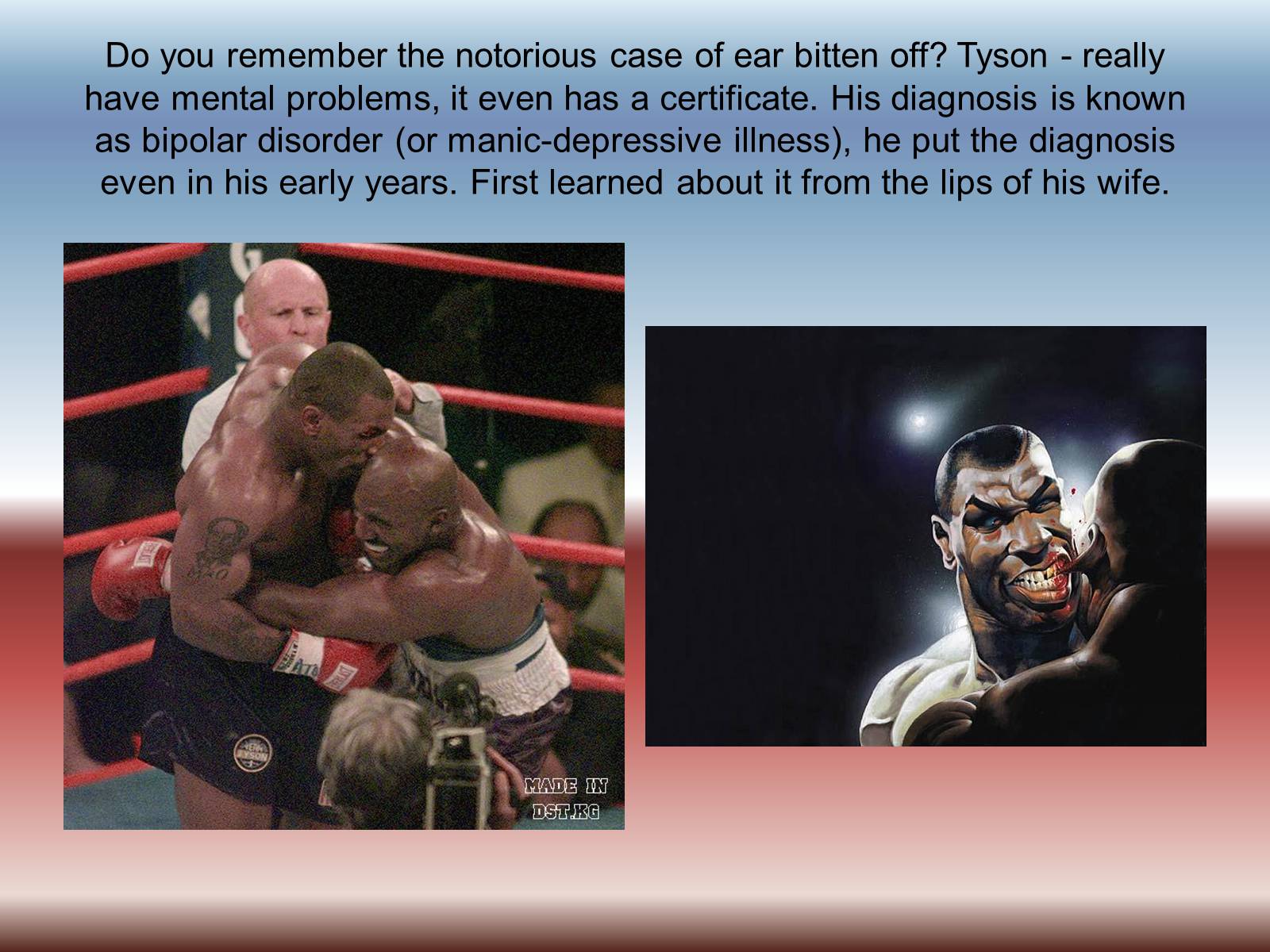 Презентація на тему «Mike Tyson» - Слайд #4 Презентація на тему «Mike Tyson» - Слайд #4