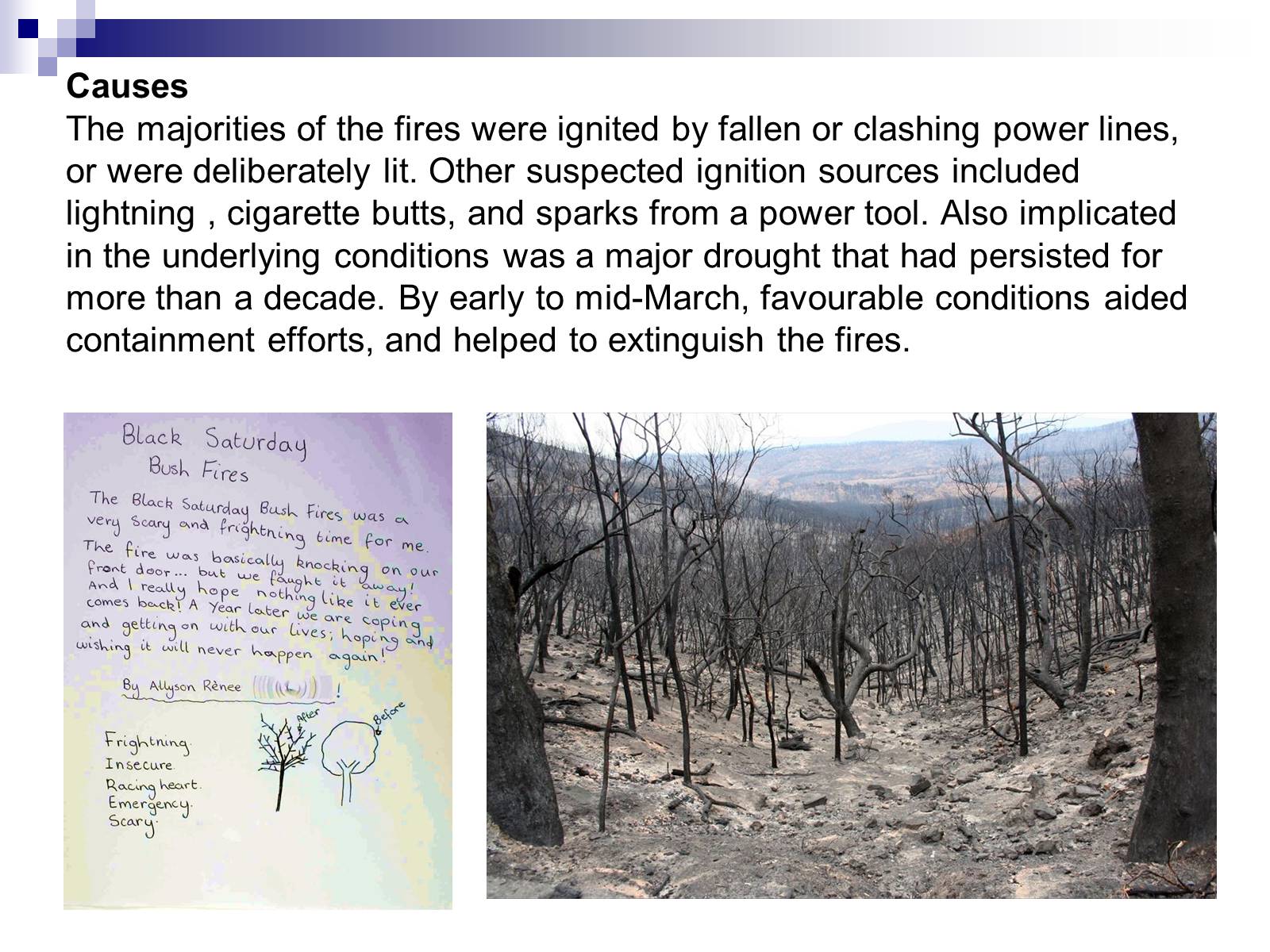 Презентація на тему «Black Saturday bushfires» - Слайд #9 Презентація на тему «Black Saturday bushfires» - Слайд #9