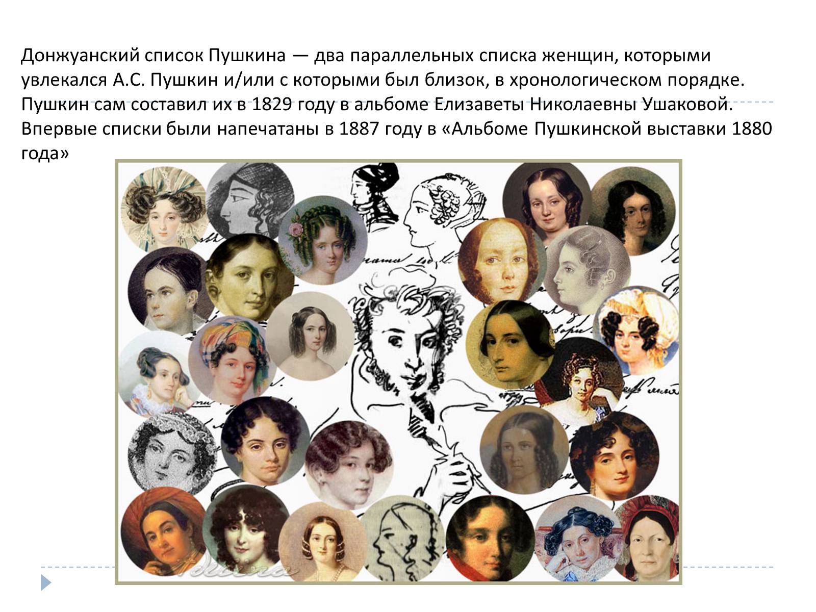 Презентація на тему «Донжуанский список Пушкина» - Слайд #2 Презентація на тему «Донжуанский список Пушкина» - Слайд #2