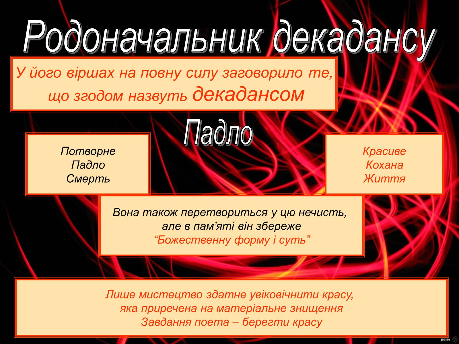 Презентація на тему «Шарль Бодлер» (варіант 5) - Слайд #14 Презентація на тему «Шарль Бодлер» (варіант 5) - Слайд #14