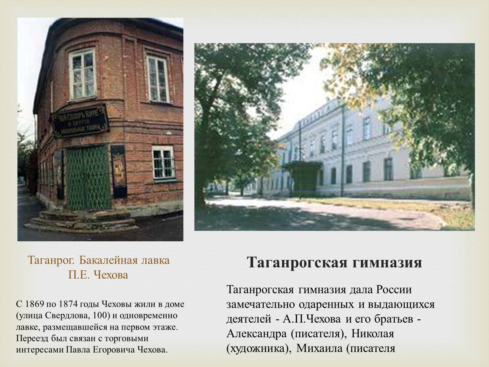 Презентація на тему «Экскурсия по чеховским местам» - Слайд #5 Презентація на тему «Экскурсия по чеховским местам» - Слайд #5