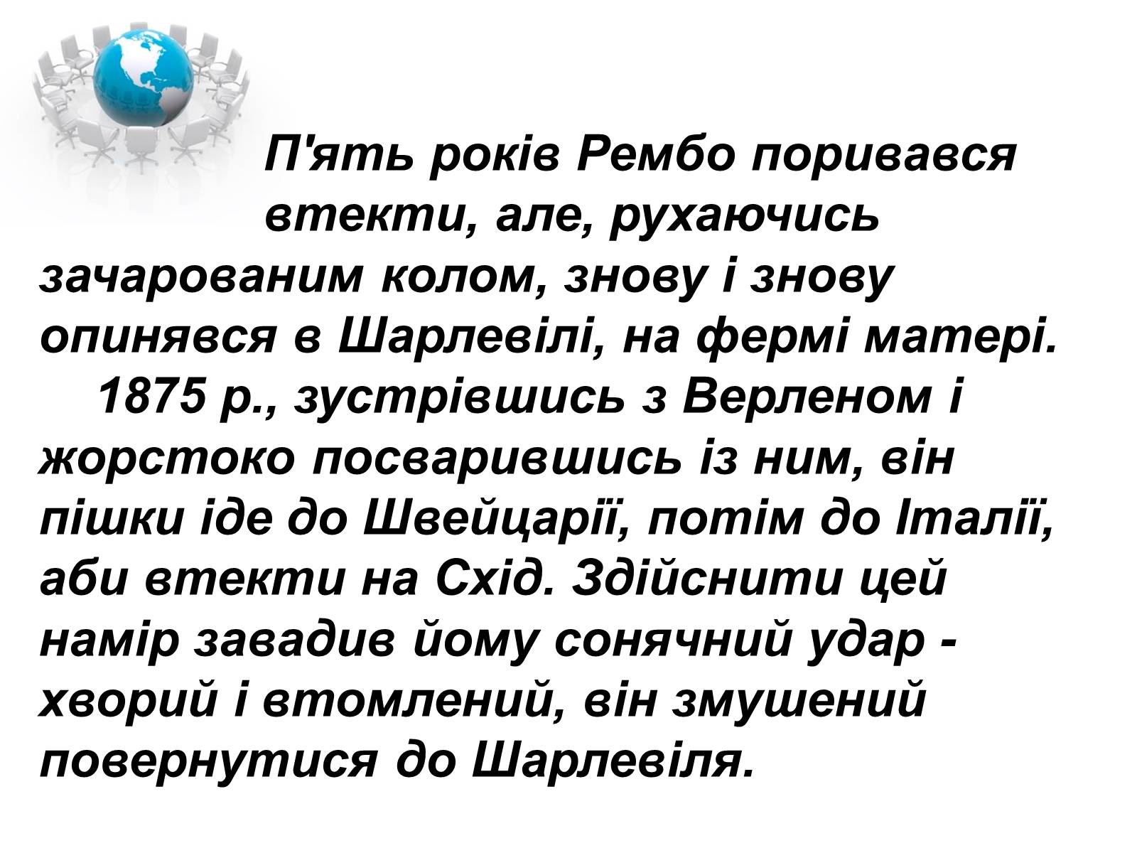 Презентація на тему «Артюр Рембо» (варіант 1) - Слайд #22 Презентація на тему «Артюр Рембо» (варіант 1) - Слайд #22