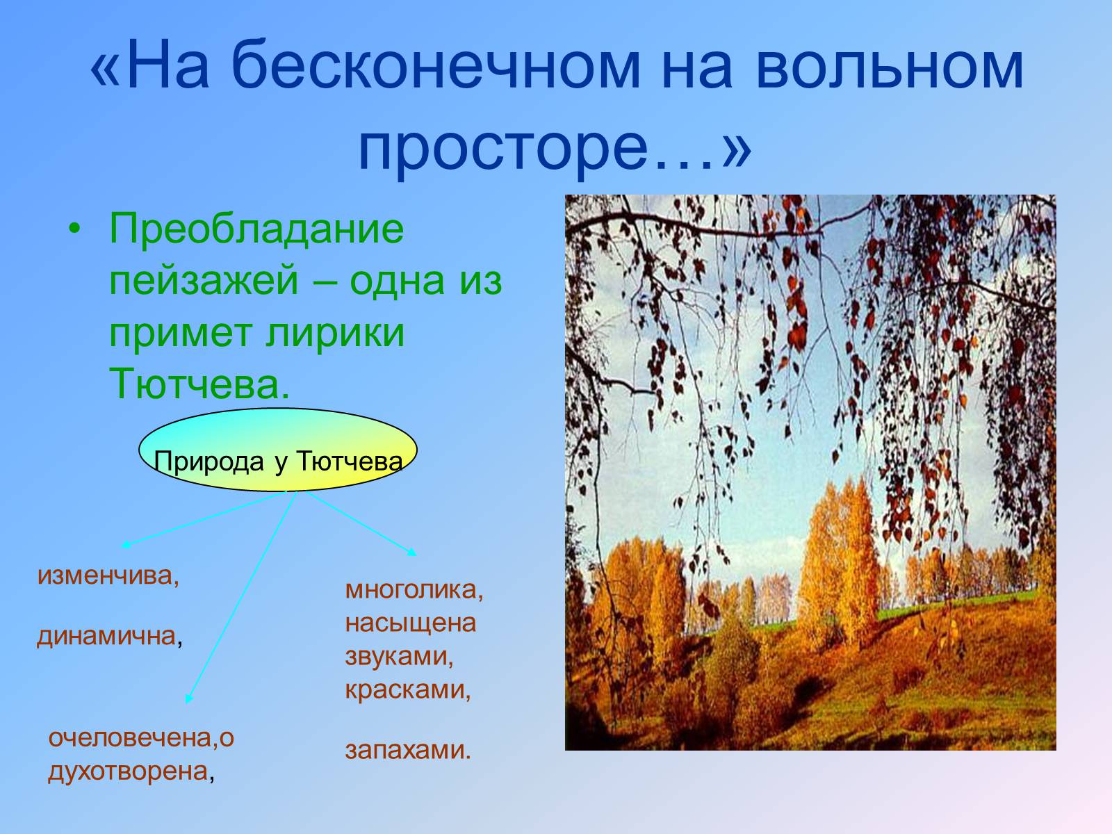 Презентація на тему «Жизнь и творчество Тютчева» - Слайд #16 Презентація на тему «Жизнь и творчество Тютчева» - Слайд #16