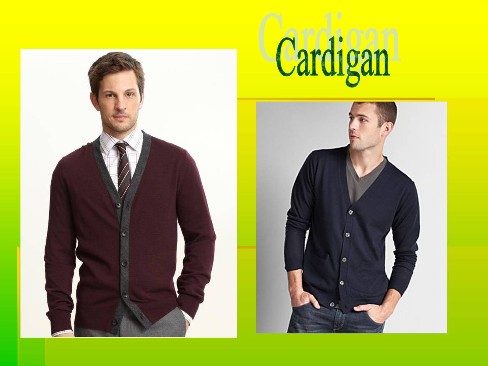 Презентація на тему «Men’s wear» - Слайд #9 Презентація на тему «Men’s wear» - Слайд #9