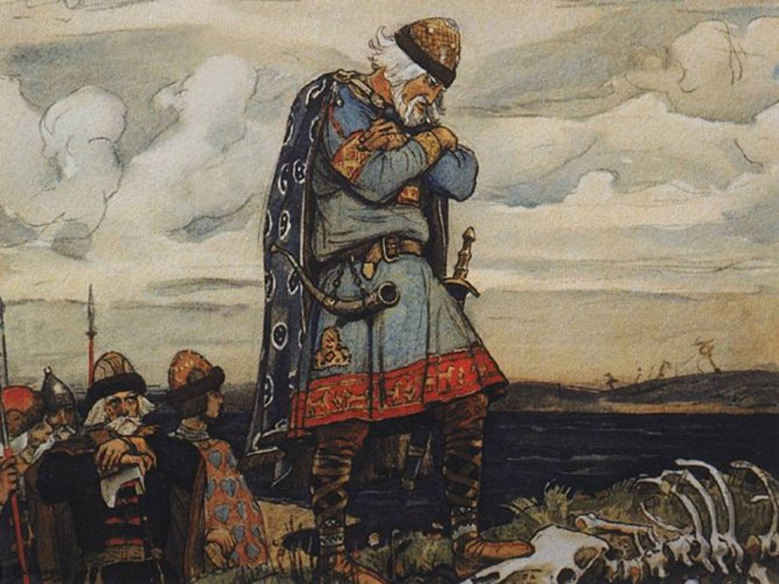 Презентація на тему «Тема судьбы в балладе А.С. Пушкина «Песнь о вещем Олеге»» - Слайд #18 Презентація на тему «Тема судьбы в балладе А.С. Пушкина «Песнь о вещем Олеге»» - Слайд #18