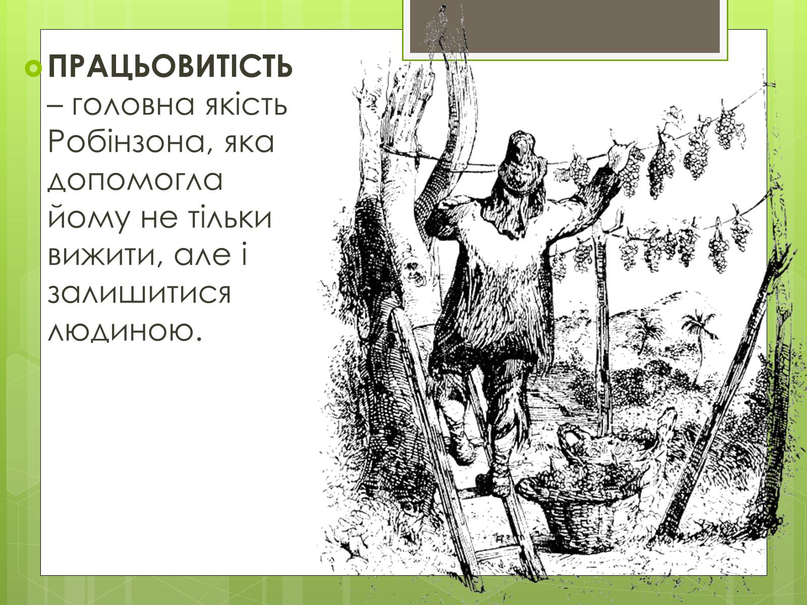 Презентація на тему «Робінзон Крузо» - Слайд #9 Презентація на тему «Робінзон Крузо» - Слайд #9