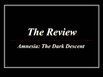 Презентація на тему «The Review»