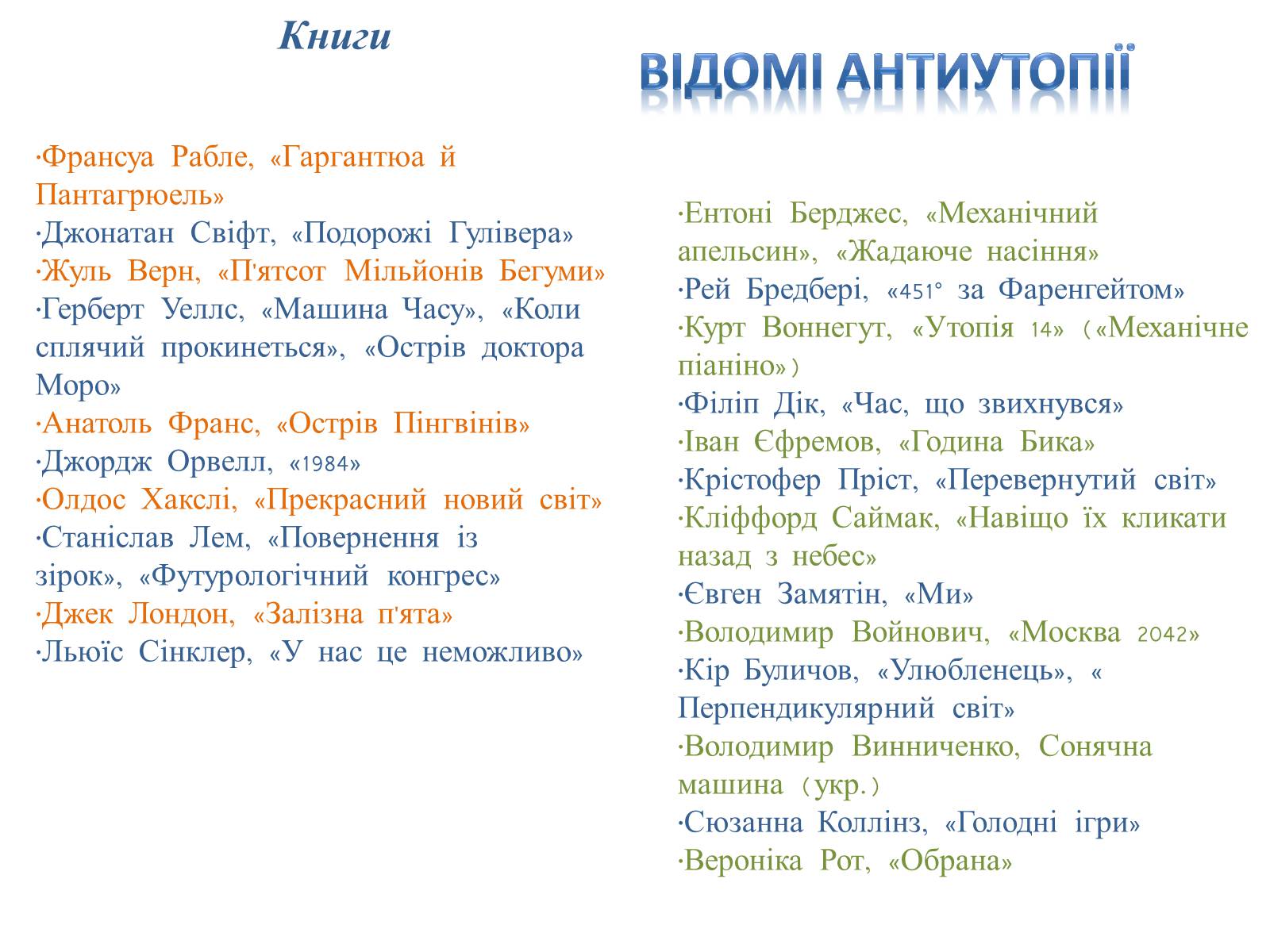 Презентація на тему «Відомі письменники сучасності» - Слайд #7 Презентація на тему «Відомі письменники сучасності» - Слайд #7