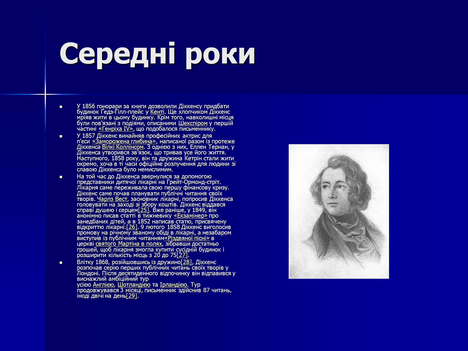 Презентація на тему «Чарлз Діккенс» (варіант 1) - Слайд #4 Презентація на тему «Чарлз Діккенс» (варіант 1) - Слайд #4