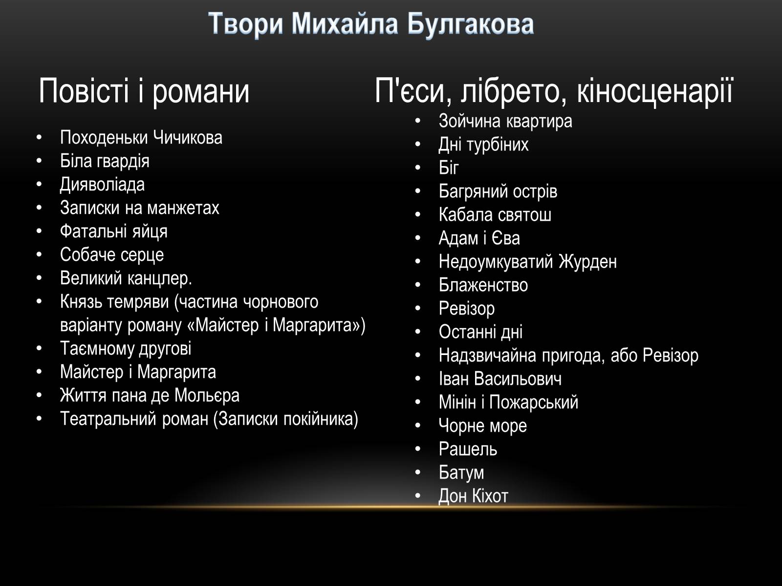 Презентація на тему «Творчість та життєвий шлях Михайла Булгакова» - Слайд #7 Презентація на тему «Творчість та життєвий шлях Михайла Булгакова» - Слайд #7