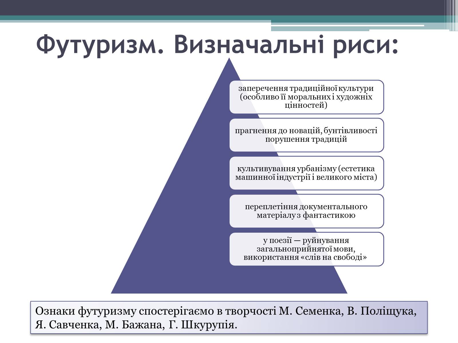 Презентація на тему «Літературні течії» - Слайд #14 Презентація на тему «Літературні течії» - Слайд #14