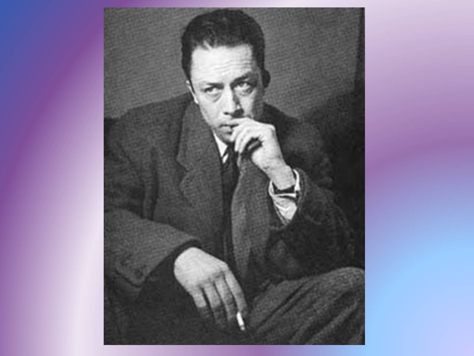 Презентація на тему «Альбер Камю» (варіант 11) - Слайд #19 Презентація на тему «Альбер Камю» (варіант 11) - Слайд #19