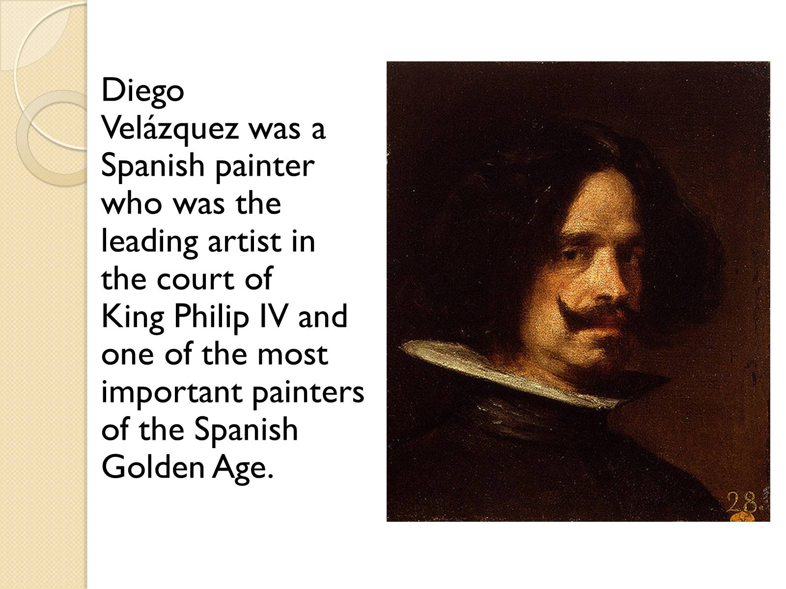 Презентація на тему «Diego Rodriguez de Silva y Velazquez» - Слайд #2 Презентація на тему «Diego Rodriguez de Silva y Velazquez» - Слайд #2