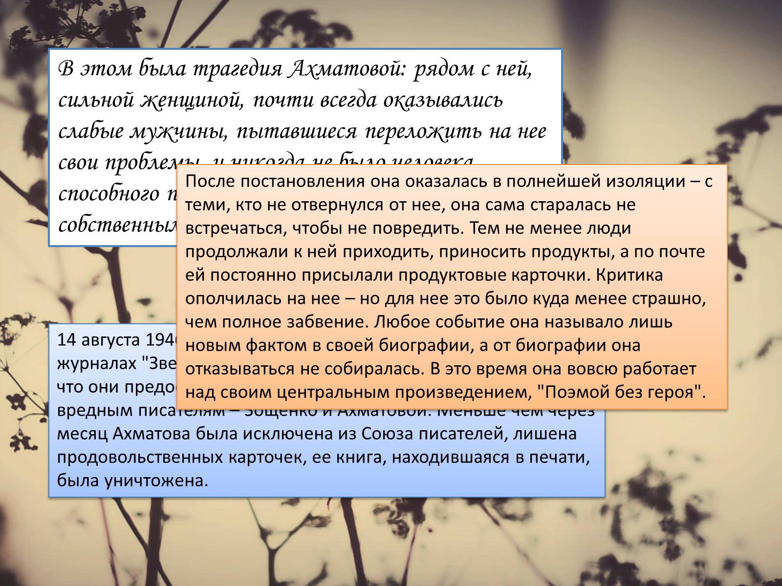 Презентація на тему «Женщины в русской поезии «Серебрянного» века» - Слайд #10 Презентація на тему «Женщины в русской поезии «Серебрянного» века» - Слайд #10