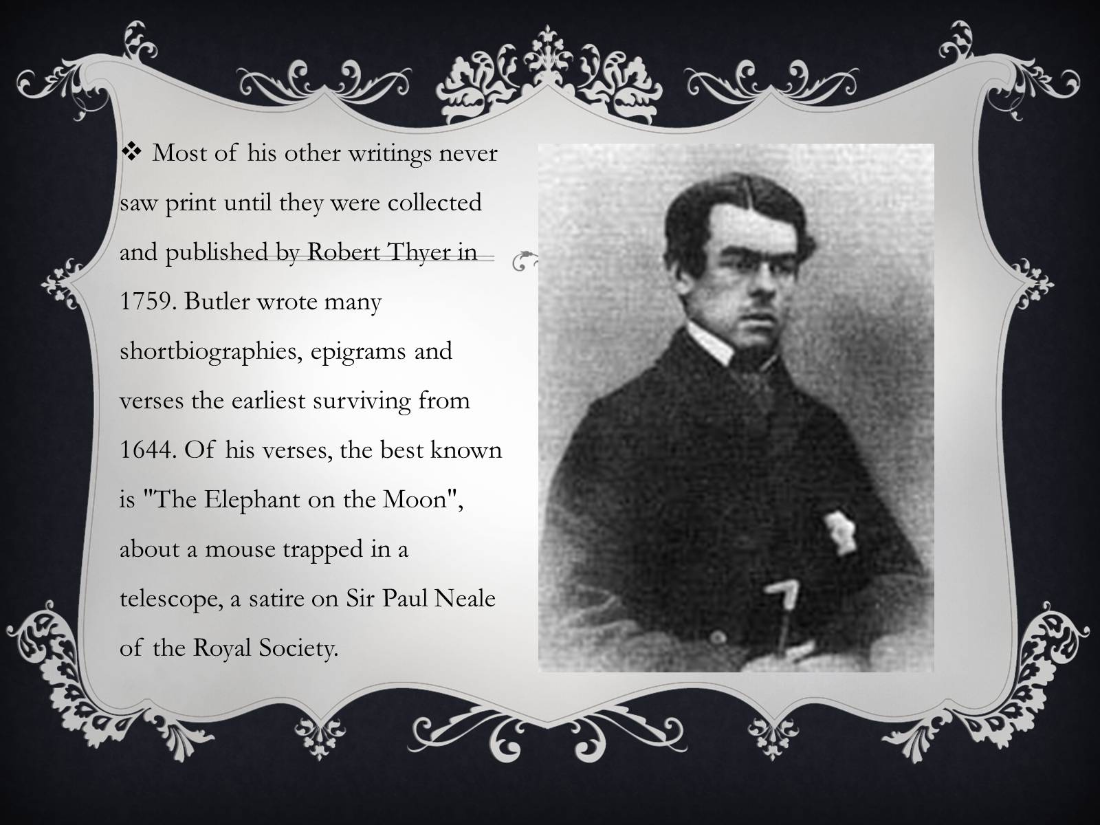 Презентація на тему «Samuel Butler» - Слайд #11 Презентація на тему «Samuel Butler» - Слайд #11