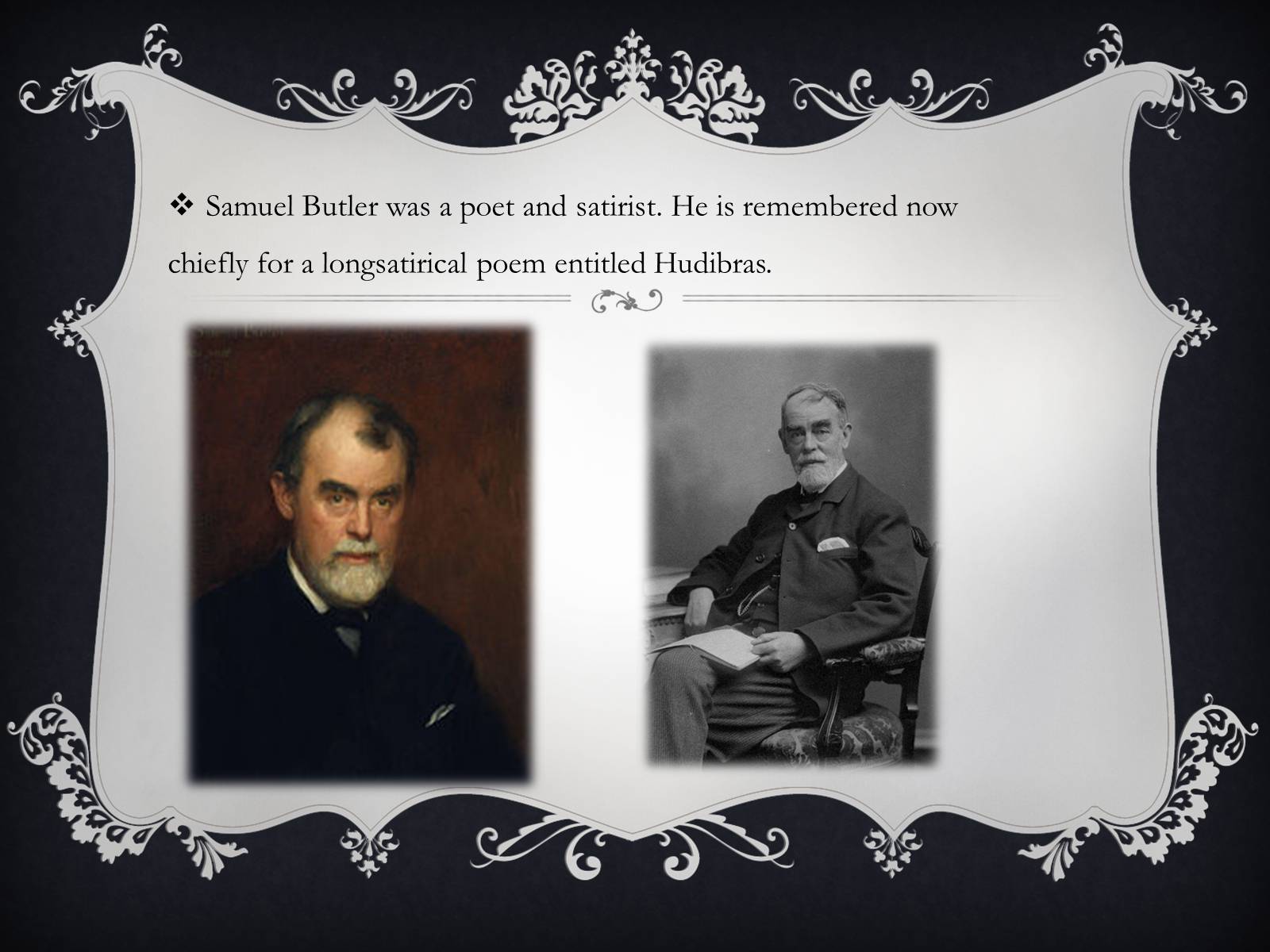 Презентація на тему «Samuel Butler» - Слайд #2 Презентація на тему «Samuel Butler» - Слайд #2