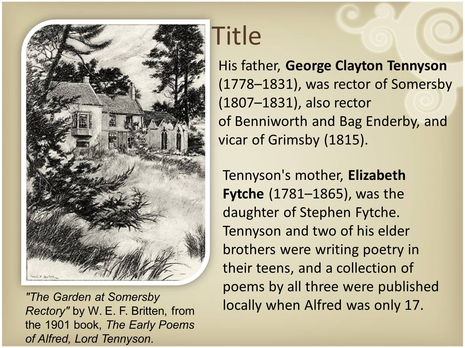 Презентація на тему «The Lord Tennyson» - Слайд #3 Презентація на тему «The Lord Tennyson» - Слайд #3