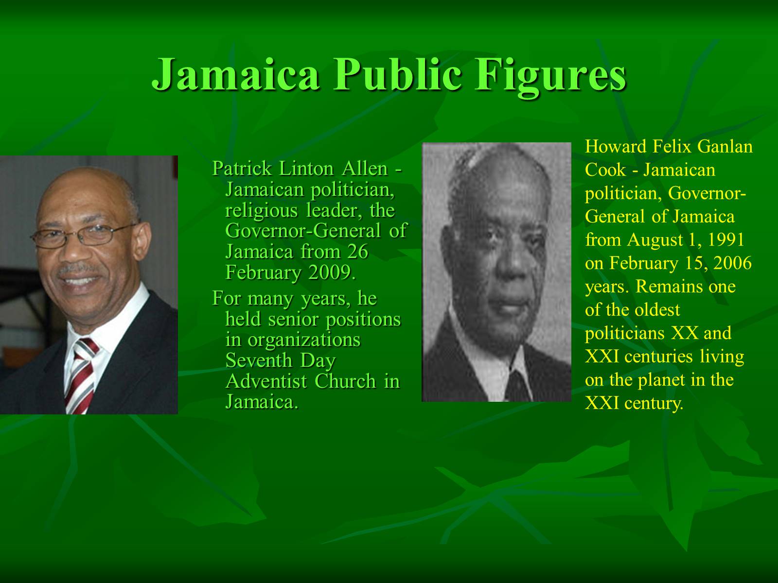 Презентація на тему «Jamaica» - Слайд #8 Презентація на тему «Jamaica» - Слайд #8