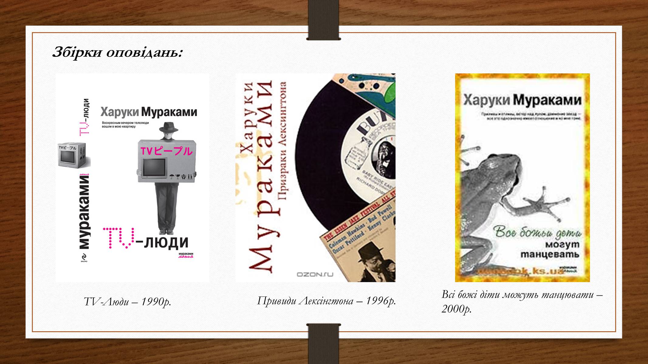 Презентація на тему «Харукі Муракамі» (варіант 3) - Слайд #9