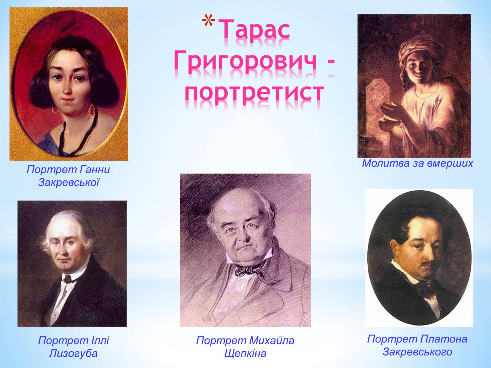 Презентація на тему «Тарас Григорович Шевченко» (варіант 30) - Слайд #6 Презентація на тему «Тарас Григорович Шевченко» (варіант 30) - Слайд #6