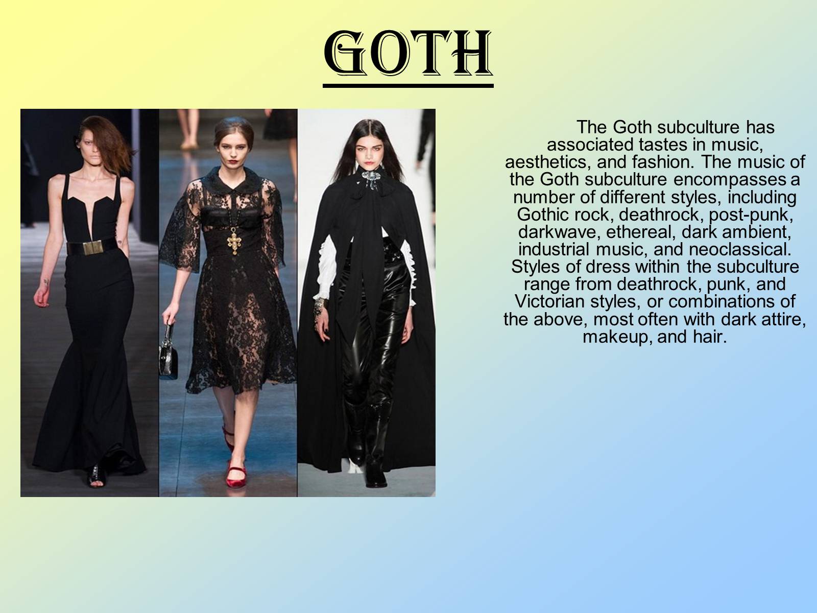 Презентація на тему «Youth Subcultures nowadays» - Слайд #14