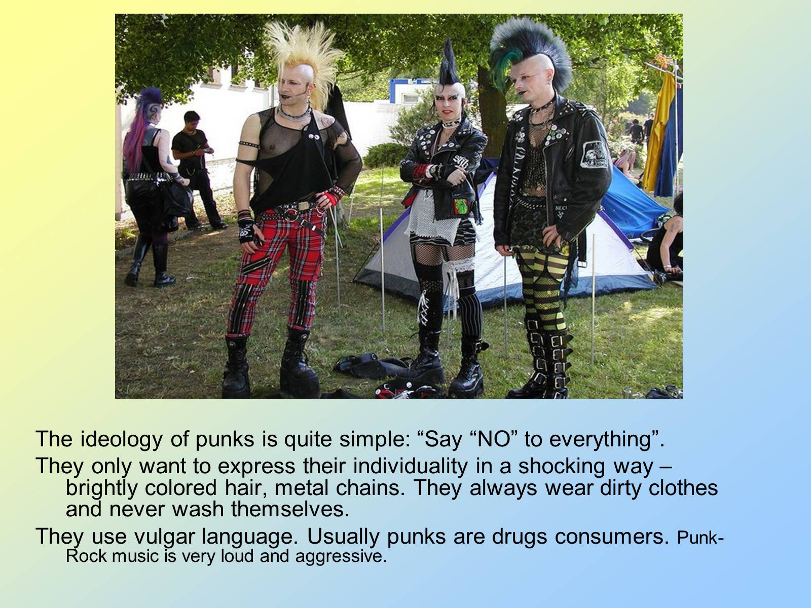 Презентація на тему «Youth Subcultures nowadays» - Слайд #4