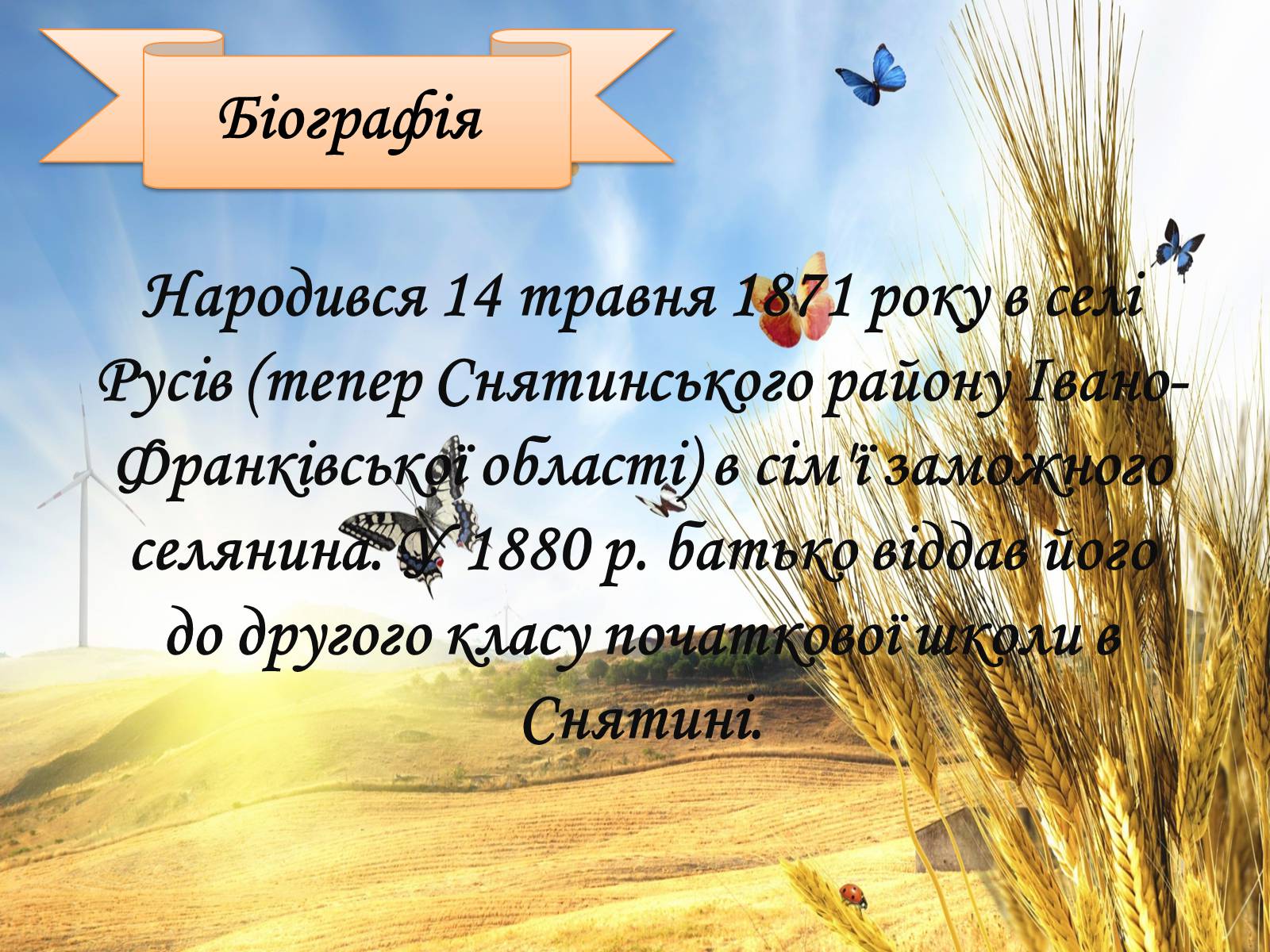 Презентація на тему «Василь Стефаник» (варіант 4) - Слайд #3 Презентація на тему «Василь Стефаник» (варіант 4) - Слайд #3