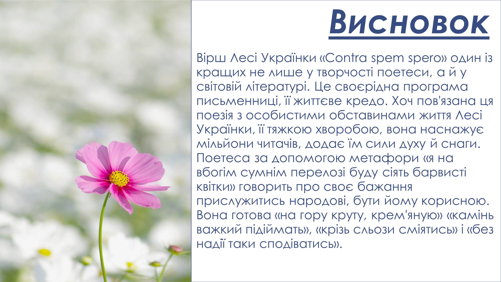 Презентація на тему «Леся Українка» (варіант 29) - Слайд #15 Презентація на тему «Леся Українка» (варіант 29) - Слайд #15