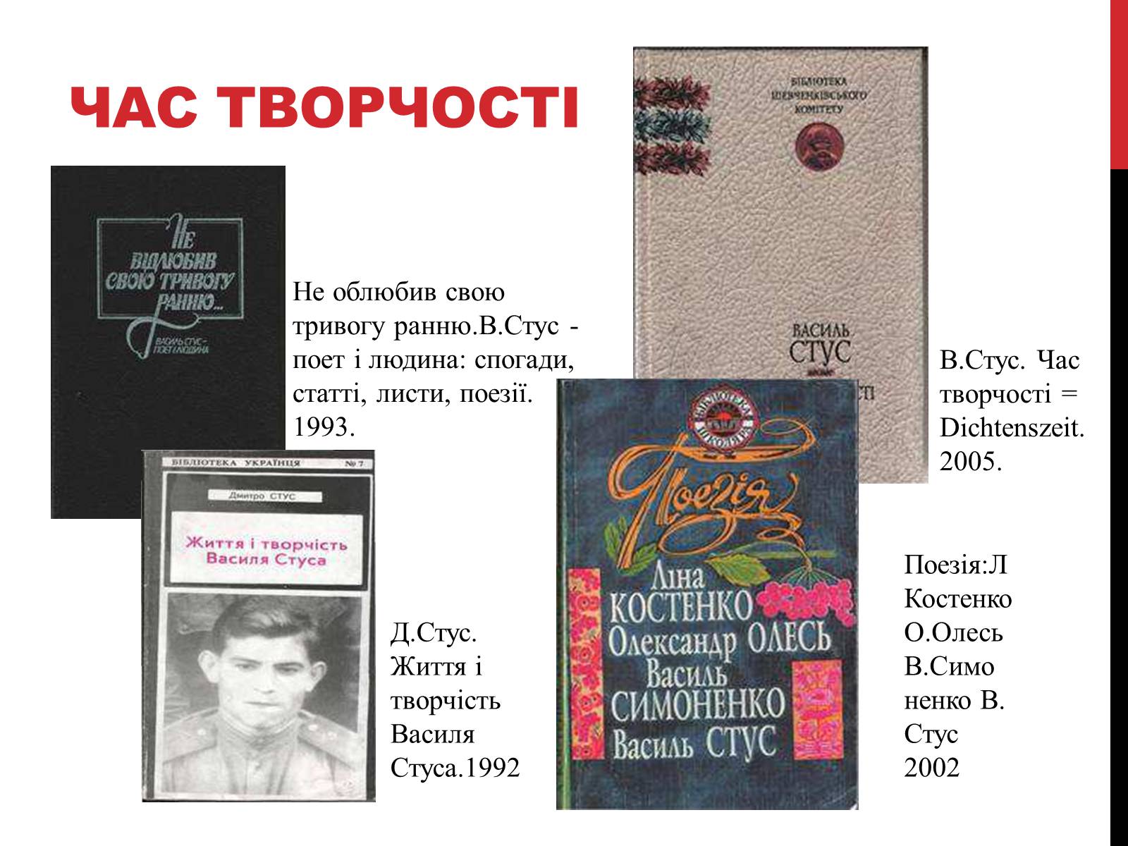 Презентація на тему «Василь Стус. Життя і творчість» - Слайд #10 Презентація на тему «Василь Стус. Життя і творчість» - Слайд #10