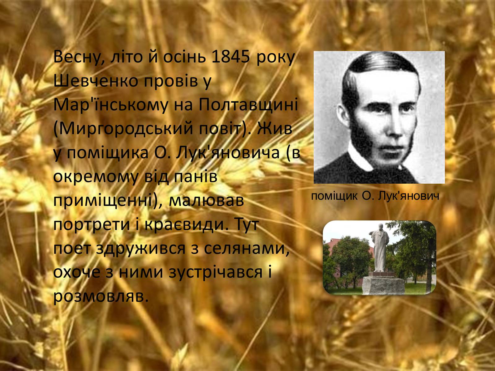 Презентація на тему «Тарас Григорович Шевченко. Період «трьох літ»» - Слайд #11 Презентація на тему «Тарас Григорович Шевченко. Період «трьох літ»» - Слайд #11