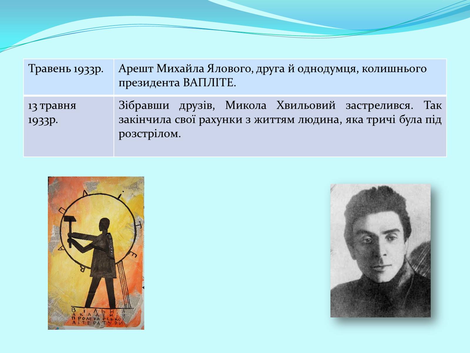 Презентація на тему «Микола Хвильовий» (варіант 5) - Слайд #5 Презентація на тему «Микола Хвильовий» (варіант 5) - Слайд #5
