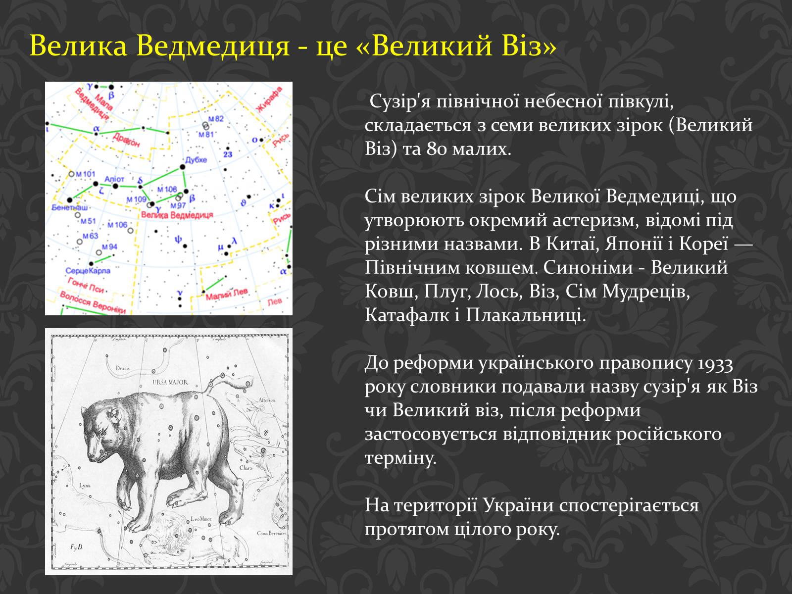 Презентація на тему «Сузір’я» (варіант 6) - Слайд #8 Презентація на тему «Сузір’я» (варіант 6) - Слайд #8