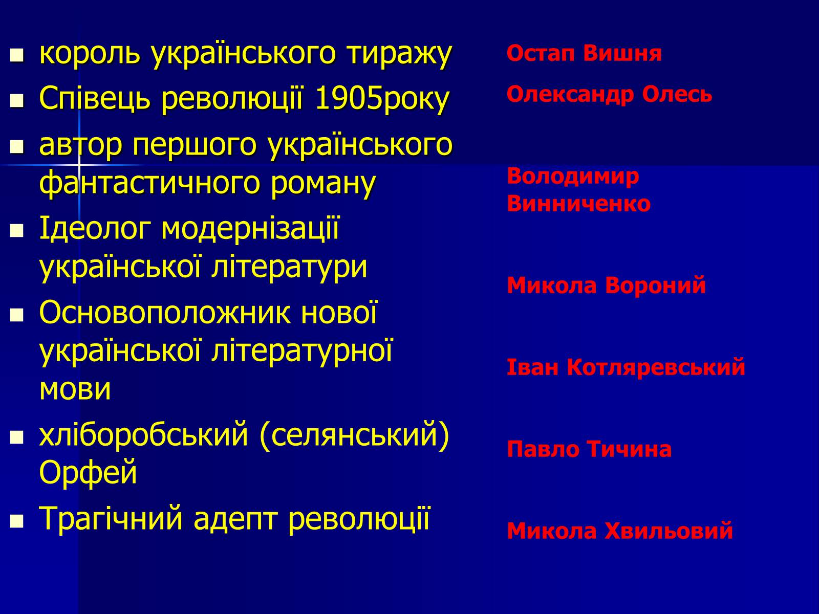 Презентація на тему «Флеш-карта з української літератури» - Слайд #37 Презентація на тему «Флеш-карта з української літератури» - Слайд #37