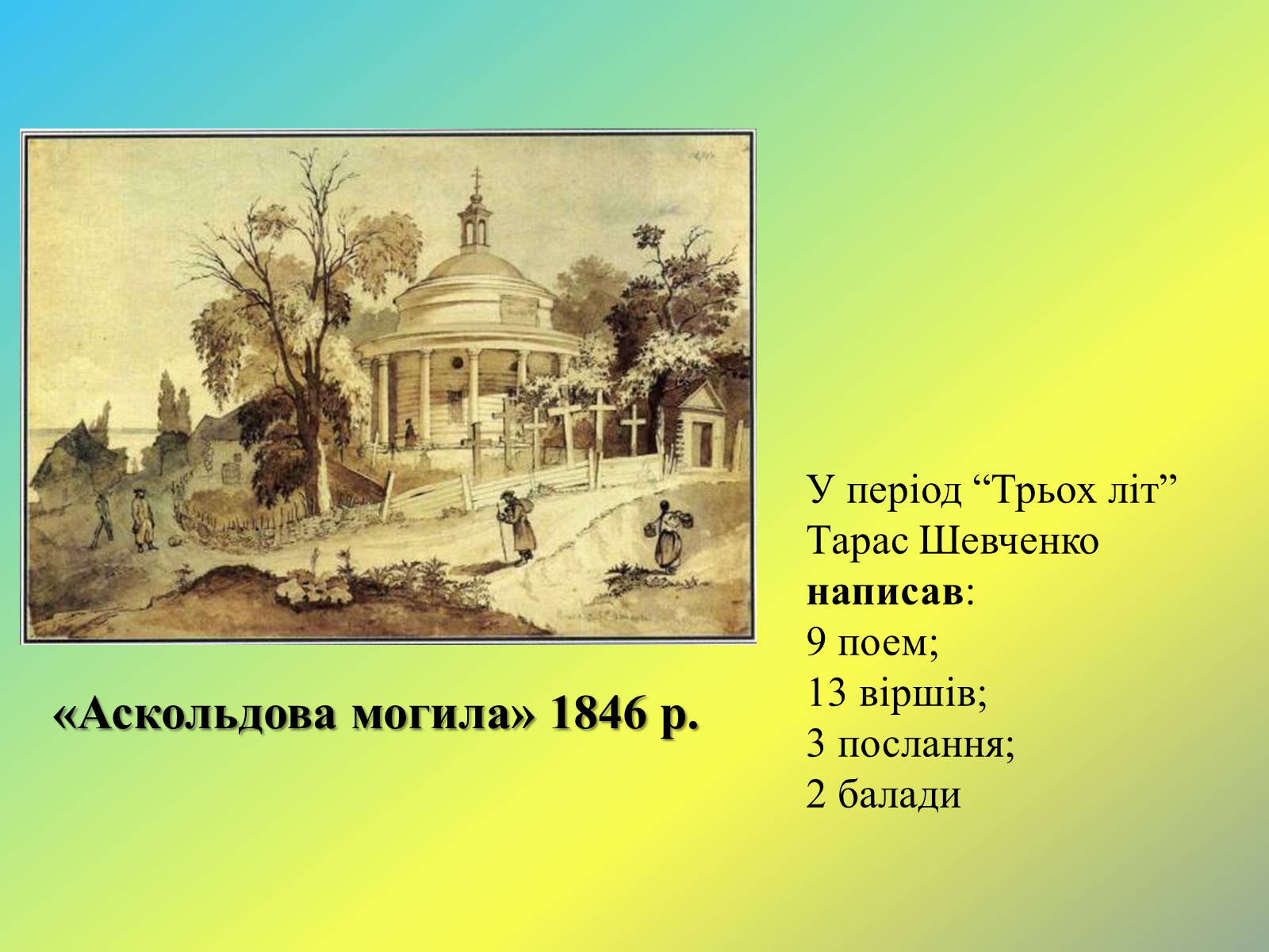 Презентація на тему «Жанрове розмаїття творчості Т.Г. Шевченка» - Слайд #8 Презентація на тему «Жанрове розмаїття творчості Т.Г. Шевченка» - Слайд #8