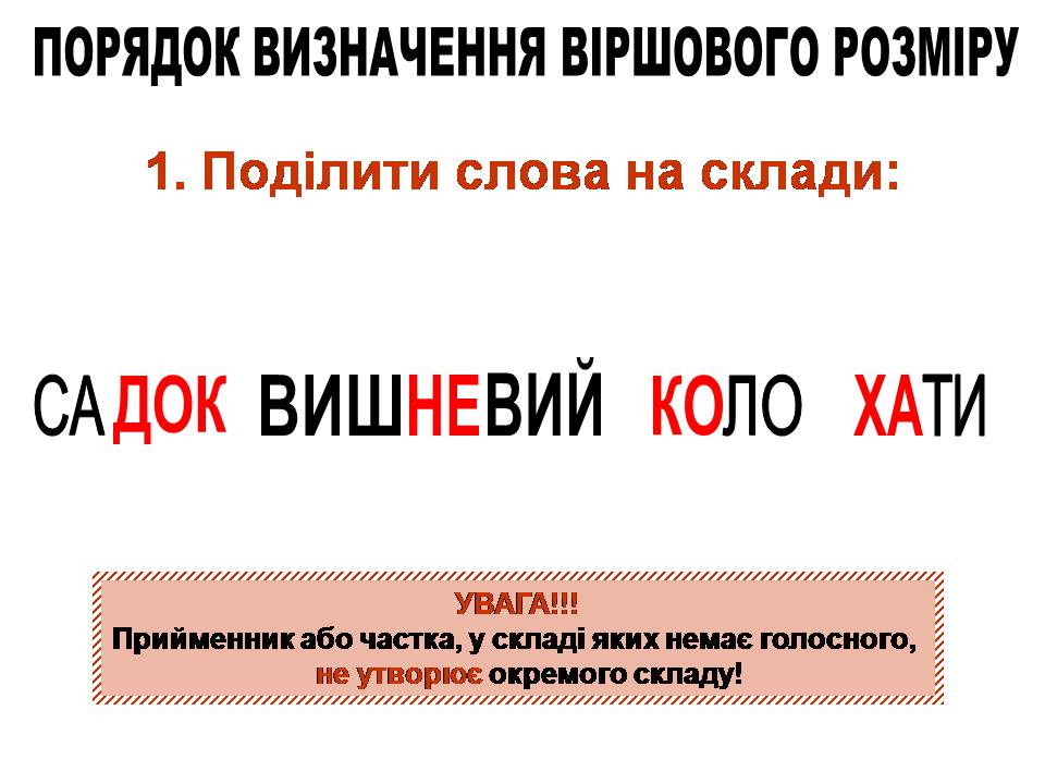 Презентація на тему «Віршовий розмір» (варіант 2) - Слайд #4 Презентація на тему «Віршовий розмір» (варіант 2) - Слайд #4