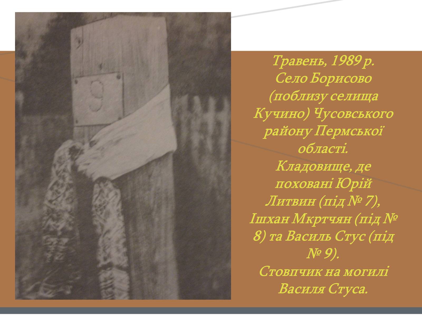 Презентація на тему «Василь Стус» (варіант 7) - Слайд #18 Презентація на тему «Василь Стус» (варіант 7) - Слайд #18