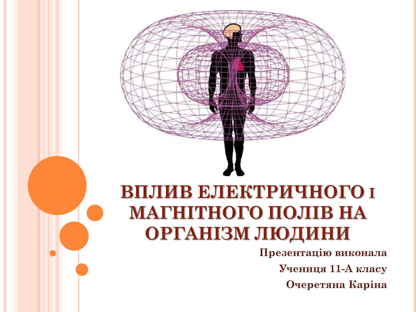 Презентація на тему «Вплив електричного поля на живі організми» (варіант 4) - Слайд #1 Презентація на тему «Вплив електричного поля на живі організми» (варіант 4) - Слайд #1
