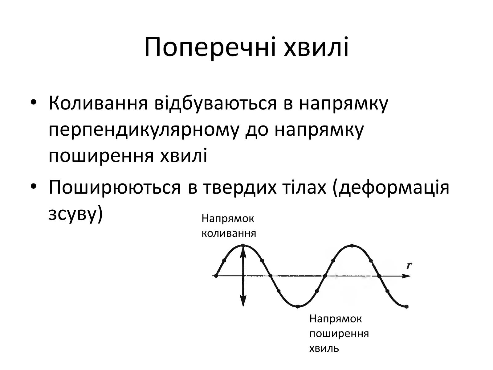 Презентація на тему «Механічні хвилі. Звук» - Слайд #6 Презентація на тему «Механічні хвилі. Звук» - Слайд #6