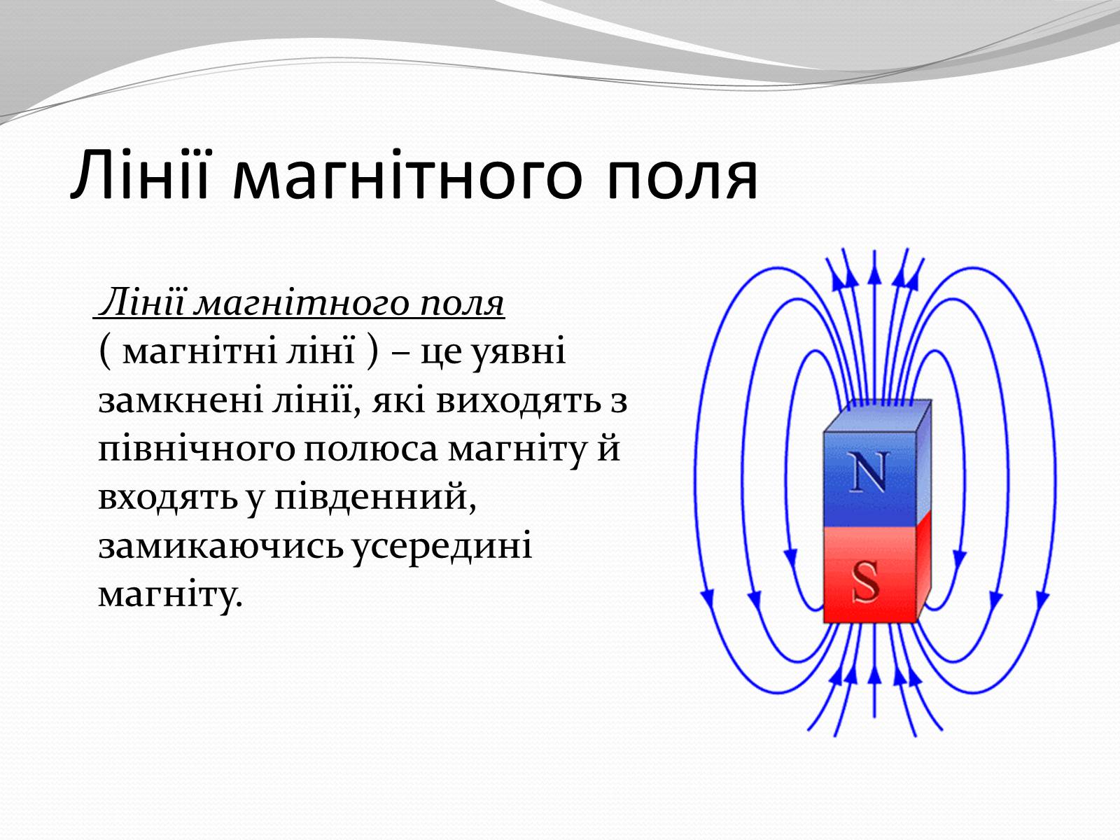 Презентація на тему «Магніт. Магнітне поле» - Слайд #17 Презентація на тему «Магніт. Магнітне поле» - Слайд #17