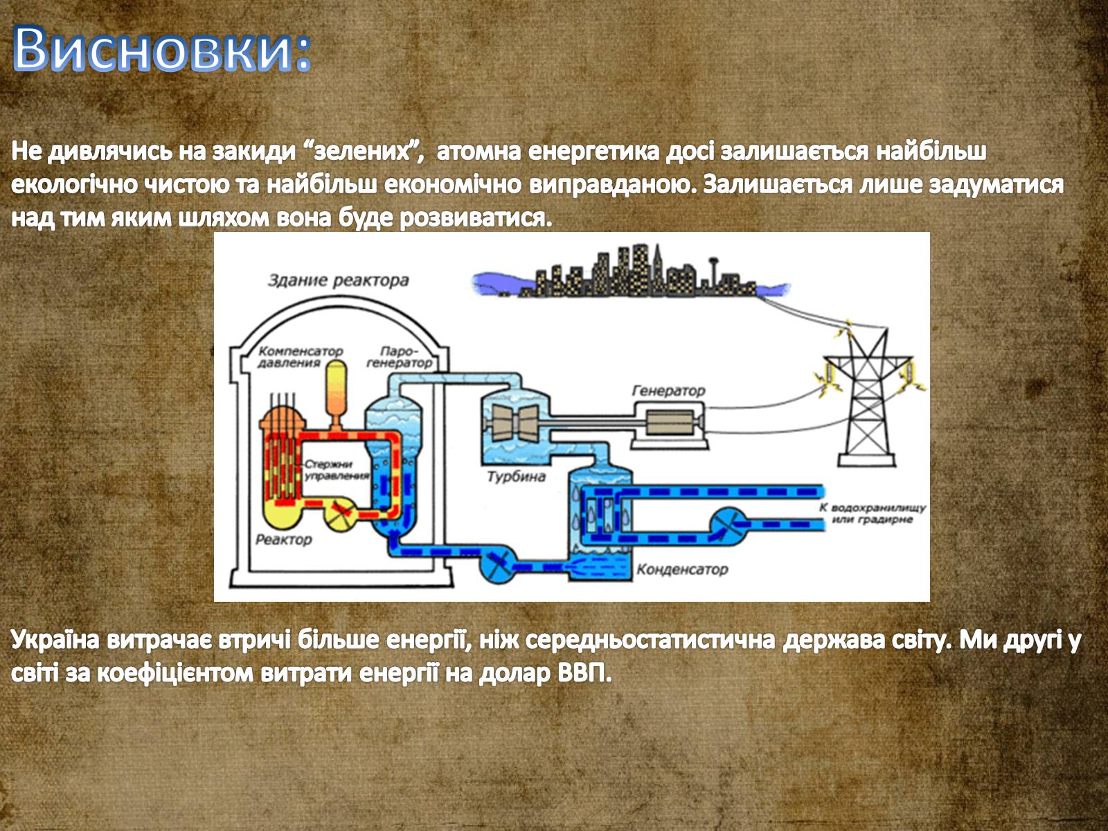 Презентація на тему «Атомна (ядерна) енергетика» - Слайд #15 Презентація на тему «Атомна (ядерна) енергетика» - Слайд #15