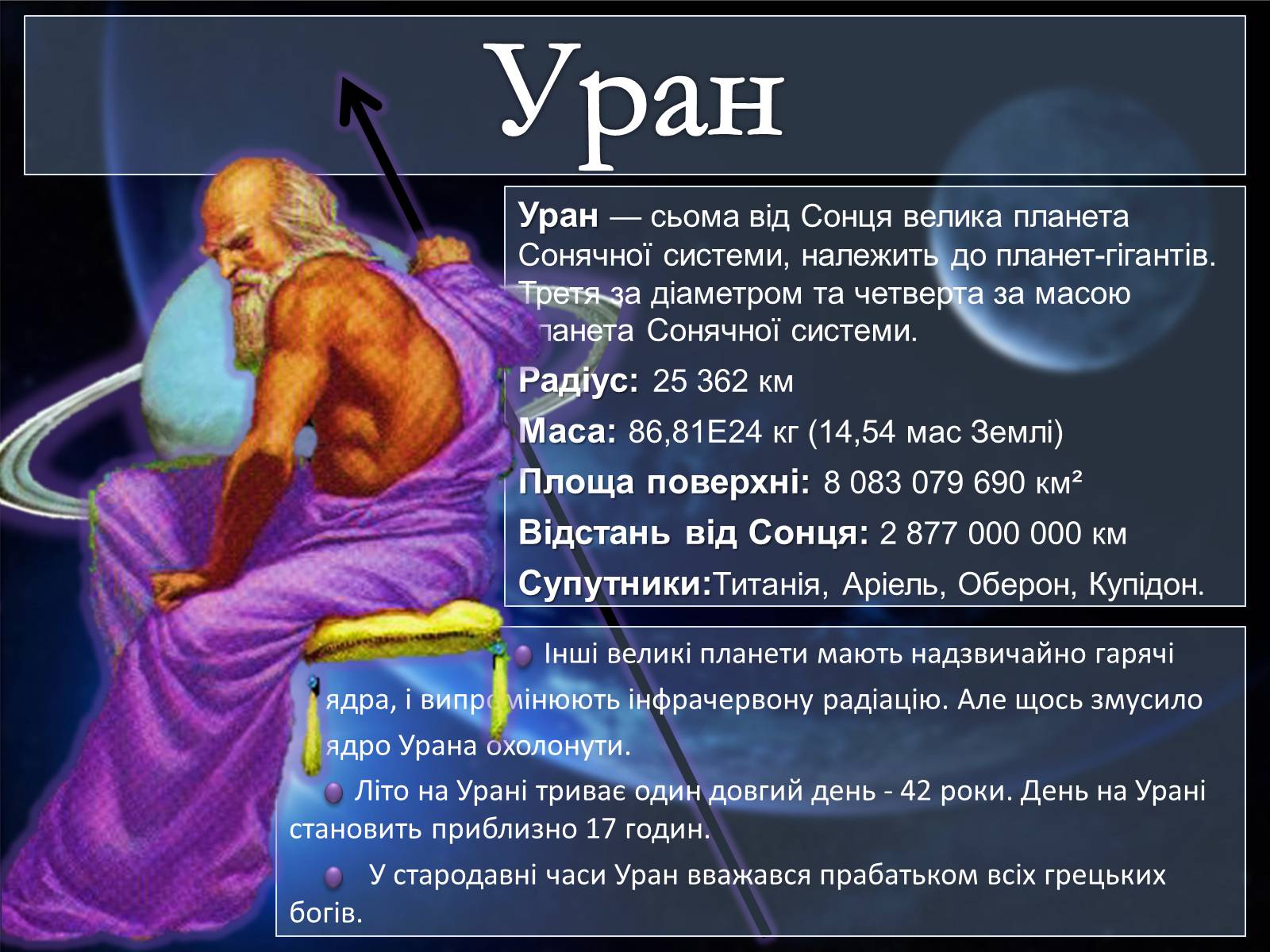 Презентація на тему «Планети сонячної системи» (варіант 1) - Слайд #12