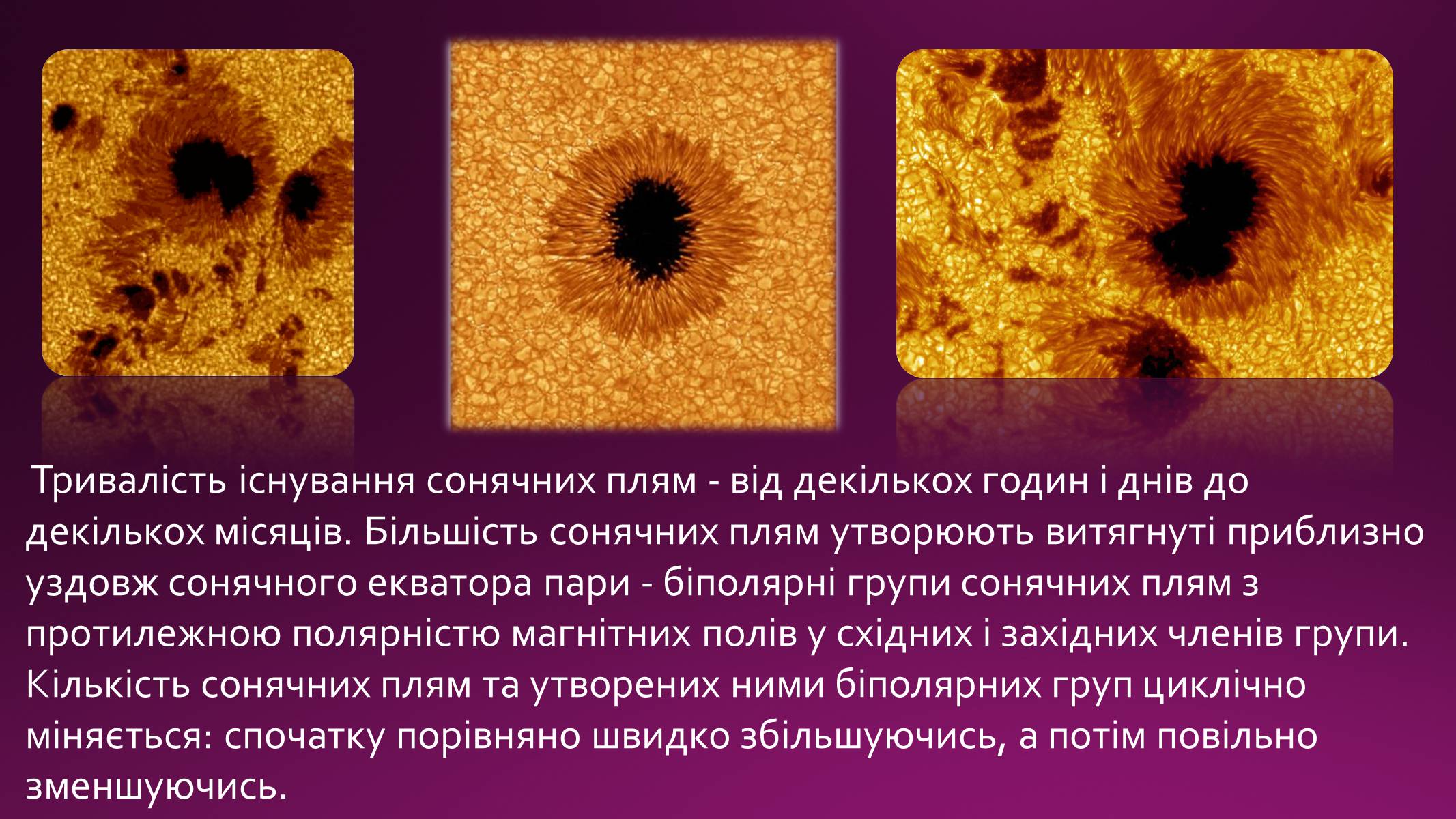 Презентація на тему «Сонячна активність» (варіант 1) - Слайд #7 Презентація на тему «Сонячна активність» (варіант 1) - Слайд #7